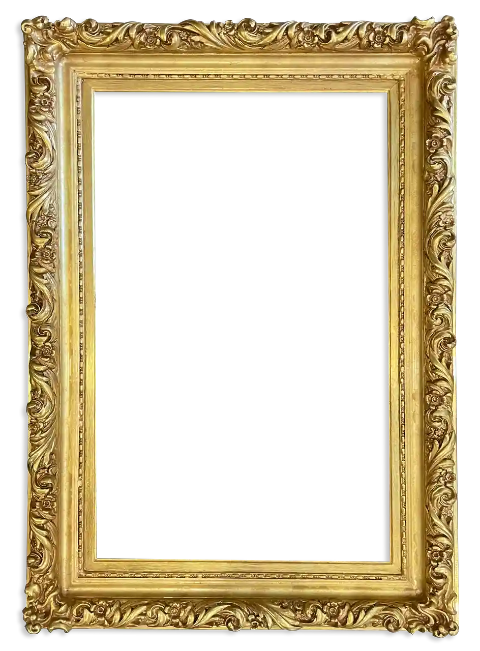 gold frame